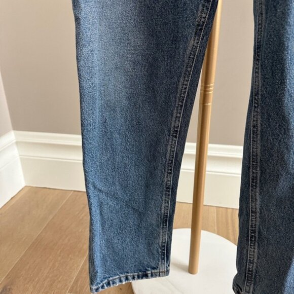 AGOLDE The Fen Jeans 27 – Highway Wash High Rise Tapered Vintage Cotton Denim - Picture 7 of 9